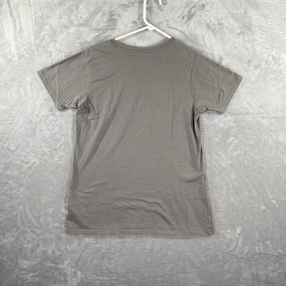 Patagonia T-Shirt men's Small Organic Cotton Buffalo Graphic Gray Regular Fit - Picture 15 of 15